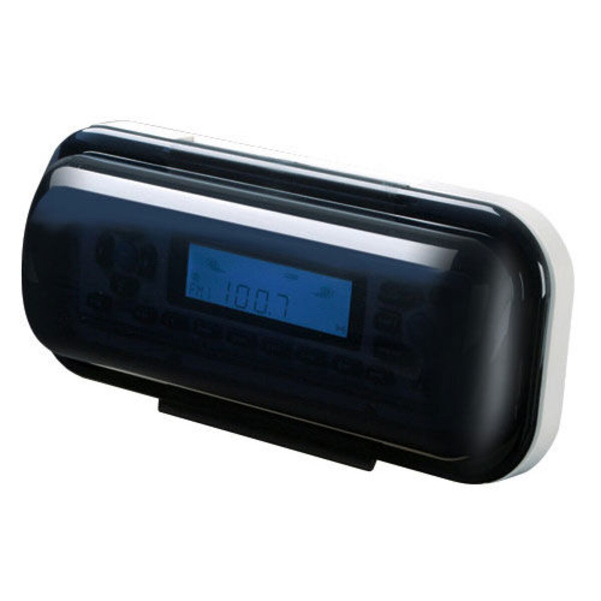 BOSS MRC5 Universal Marine Waterproof Radio Cover White Frame